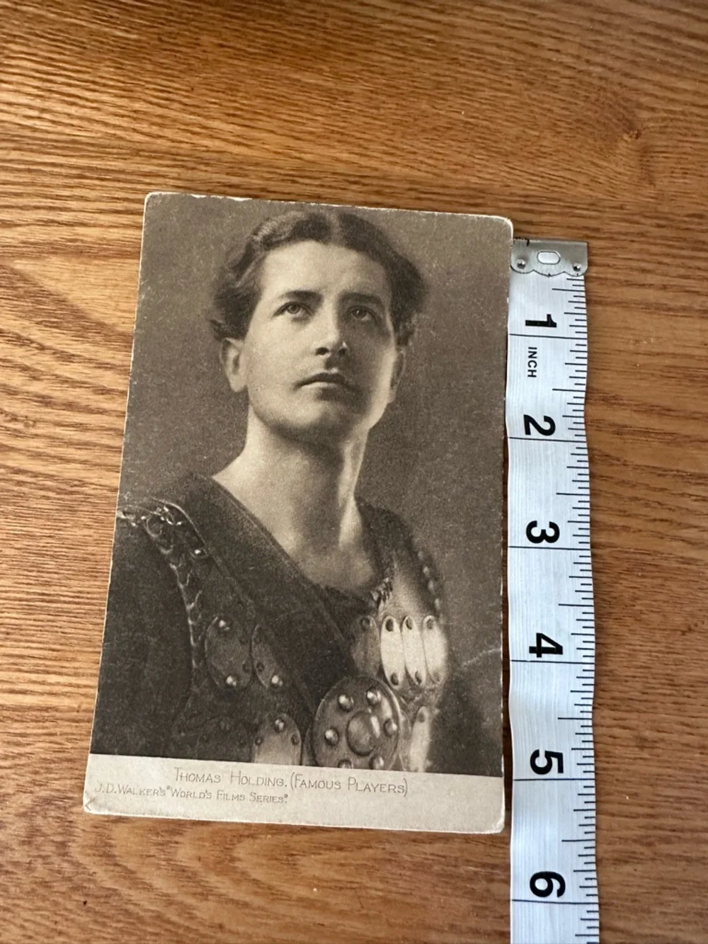 Antique Black & White Portrait Postcard - Picture 4 of 6